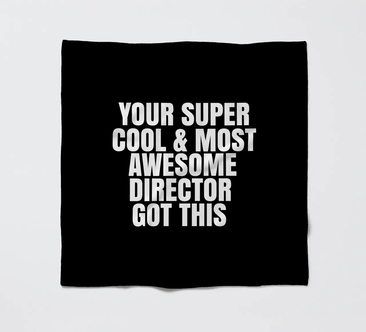 Your super cool and most awesome director got this coperta in pile da happieeagle