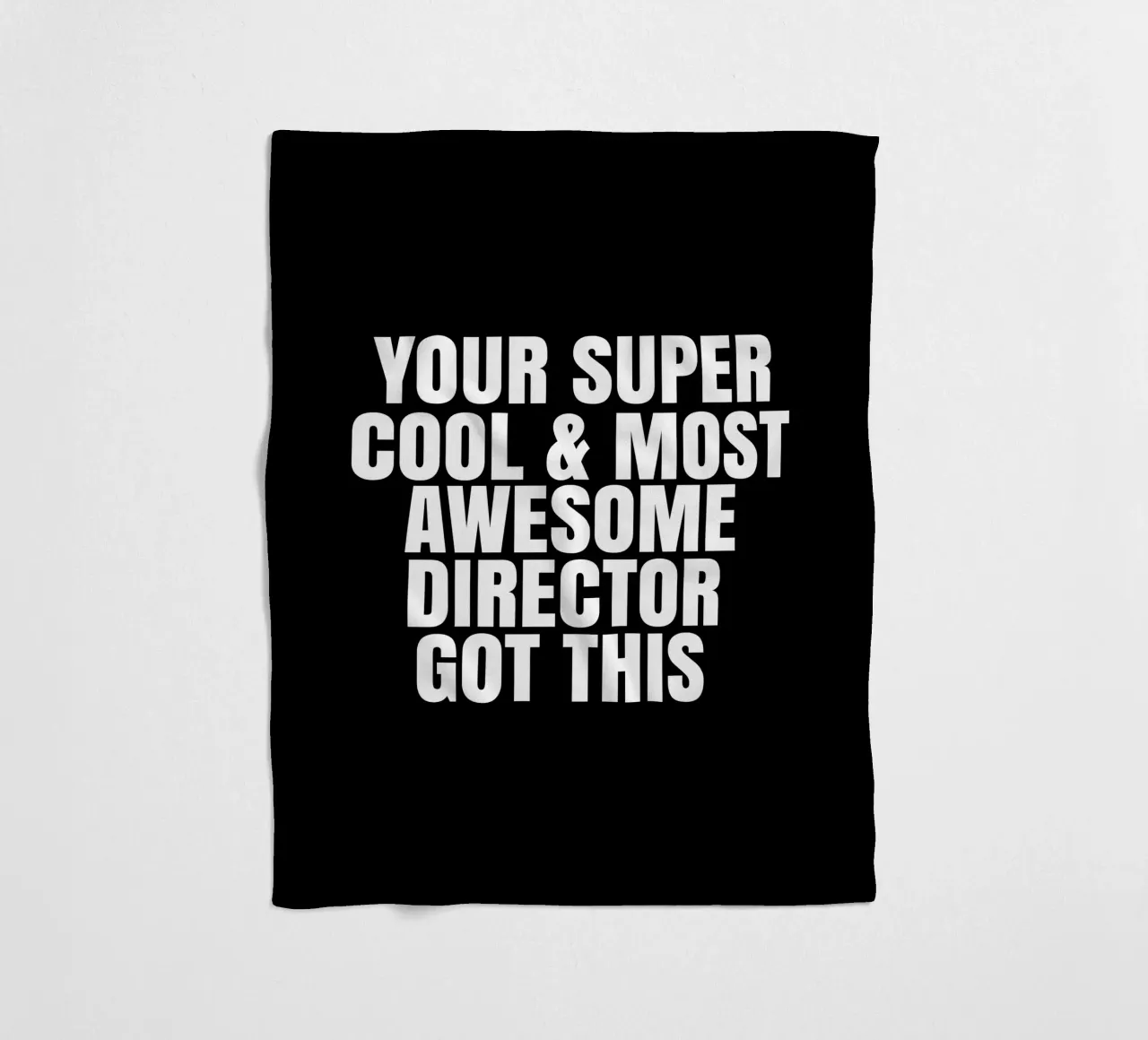 Your super cool and most awesome director got this coperta in pile da happieeagle
