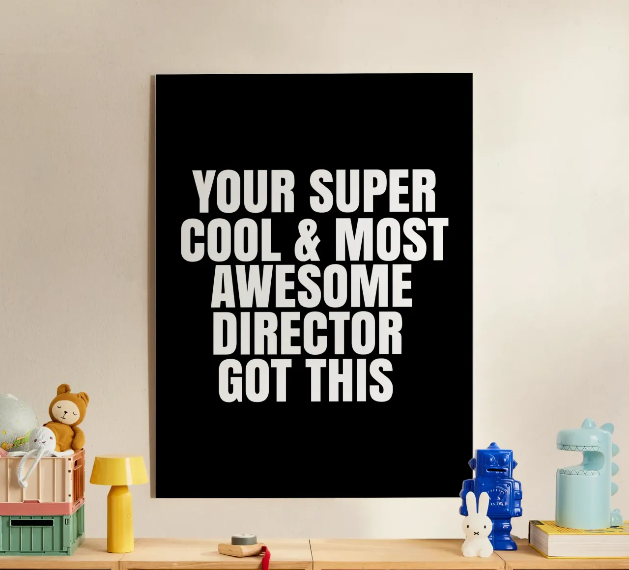 Your super cool and most awesome director got this plexiglass da happieeagle