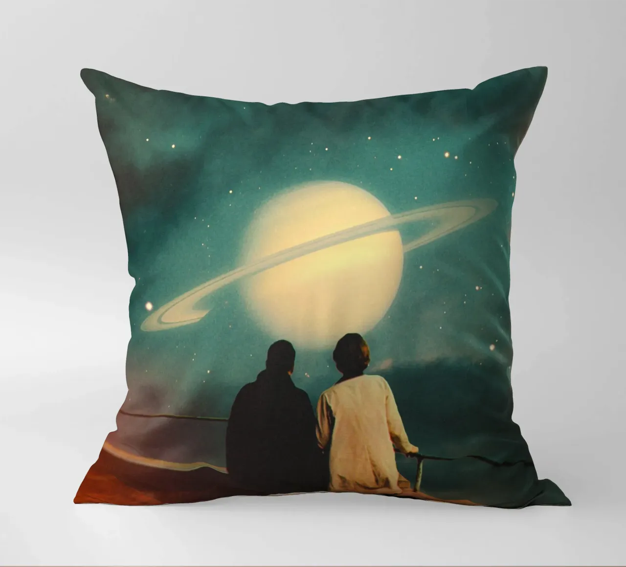 Insieme attraverso le tempeste cuscino da Taudalpoi