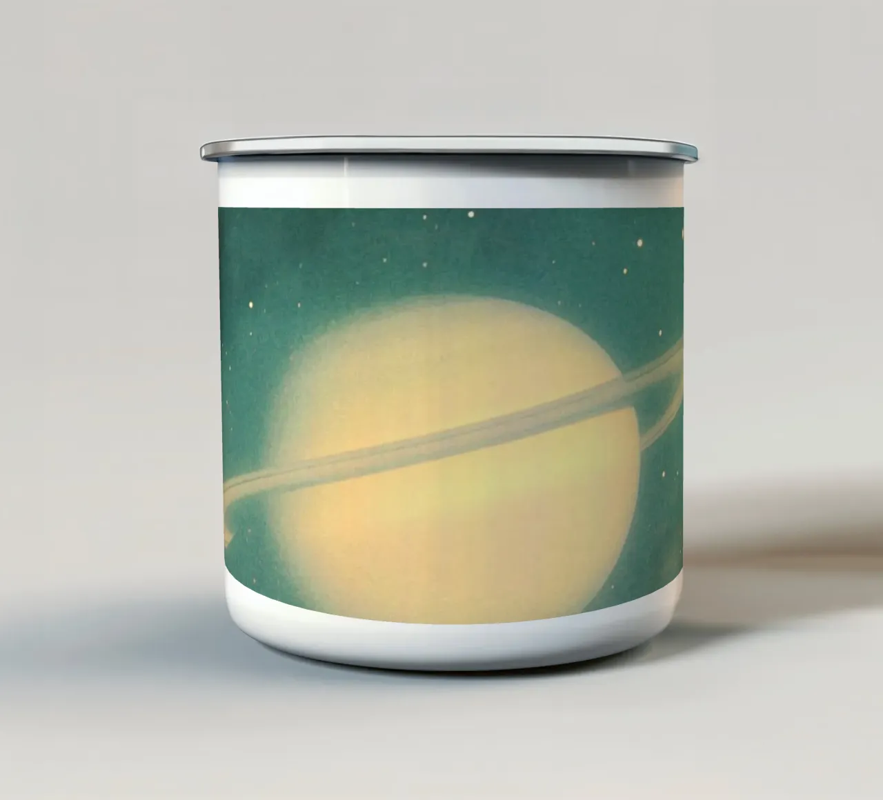 Insieme attraverso le tempeste tazza in smalto da Taudalpoi
