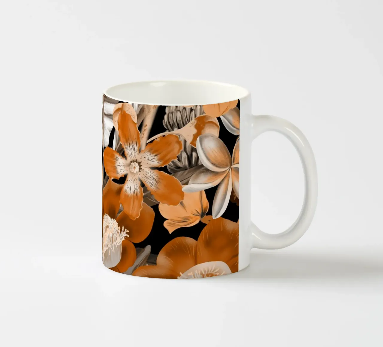Flowers and Fruits tazza in ceramica da anisillustration