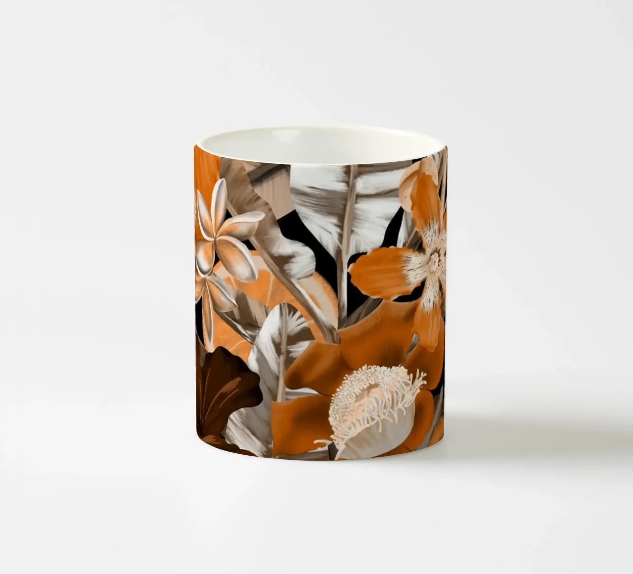 Flowers and Fruits tazza in ceramica da anisillustration