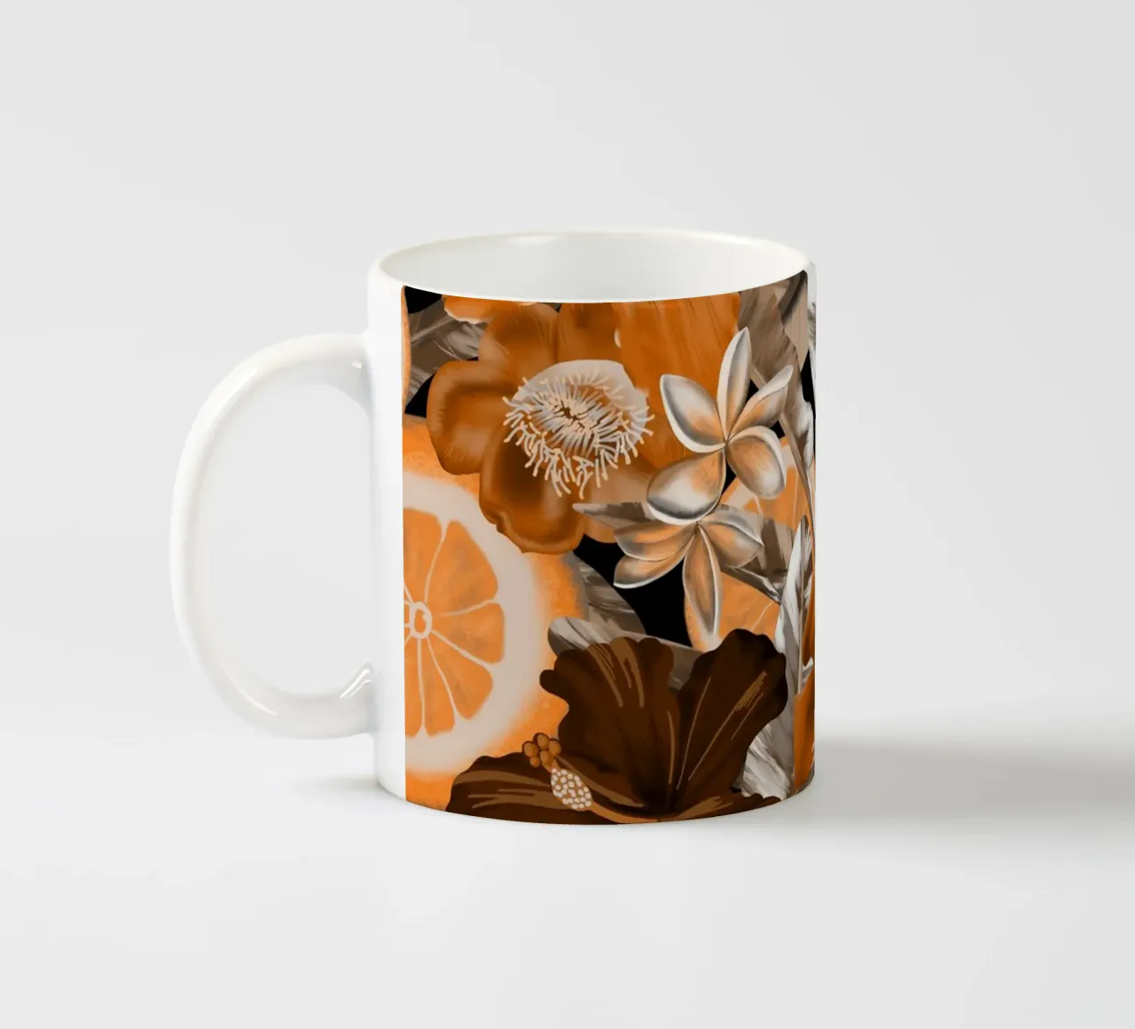 Flowers and Fruits tazza in ceramica da anisillustration