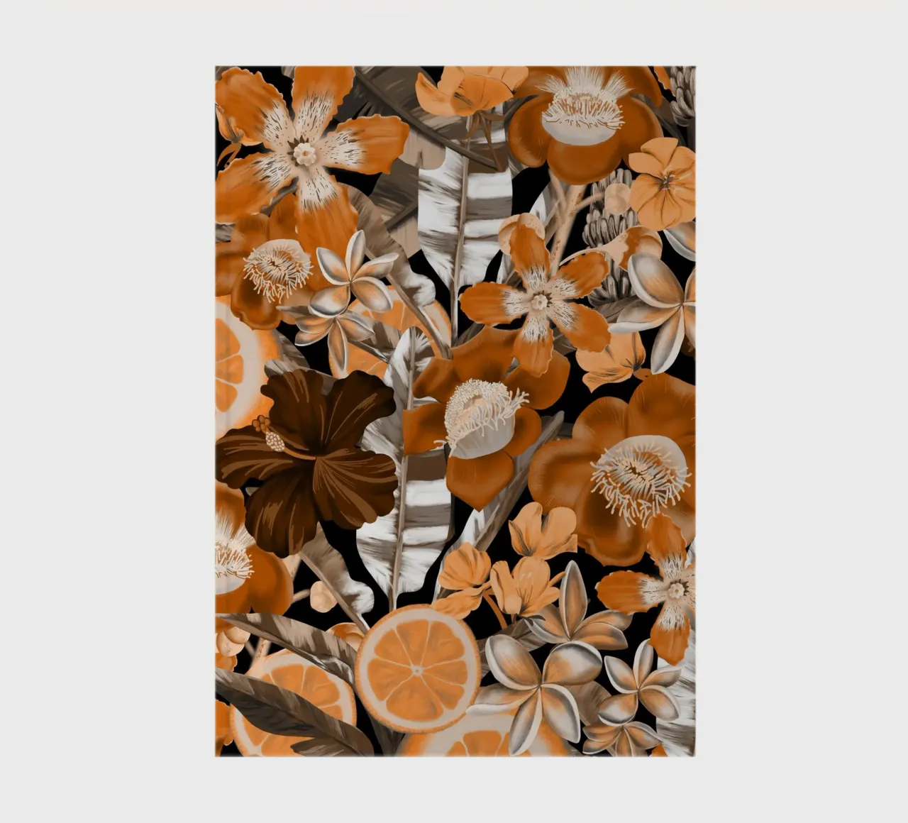 Flowers and Fruits cuaderno de anisillustration