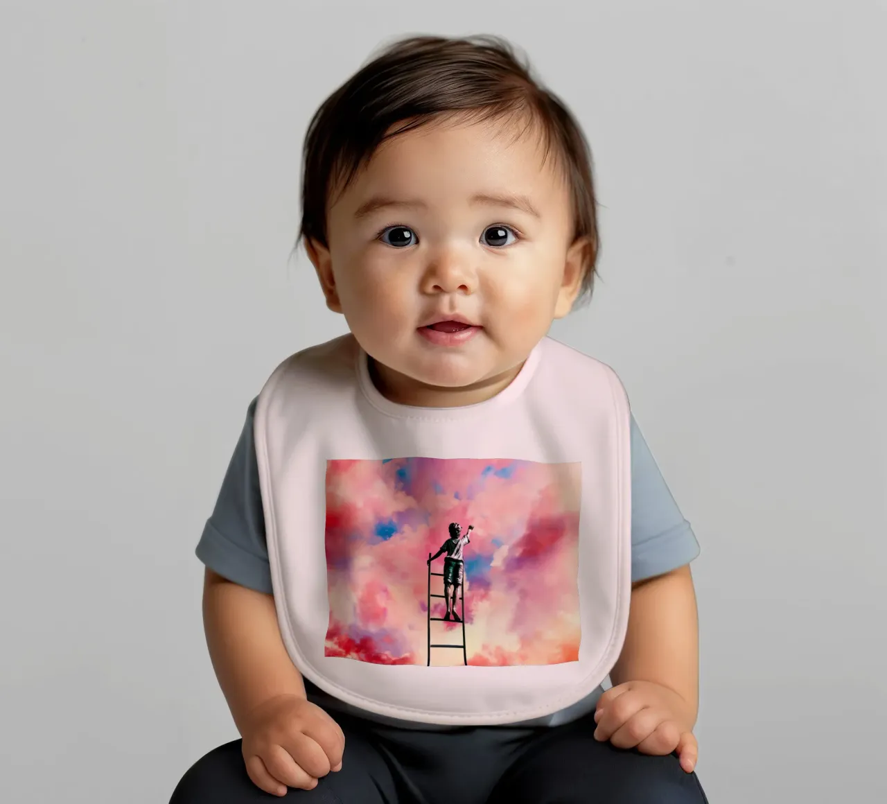 Il pittore delle nuvole bavaglino da Taudalpoi