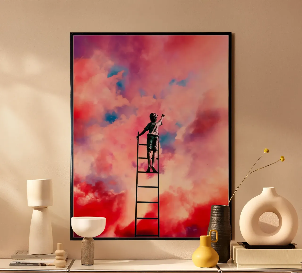 The Cloud Painter poster by Taudalpoi
