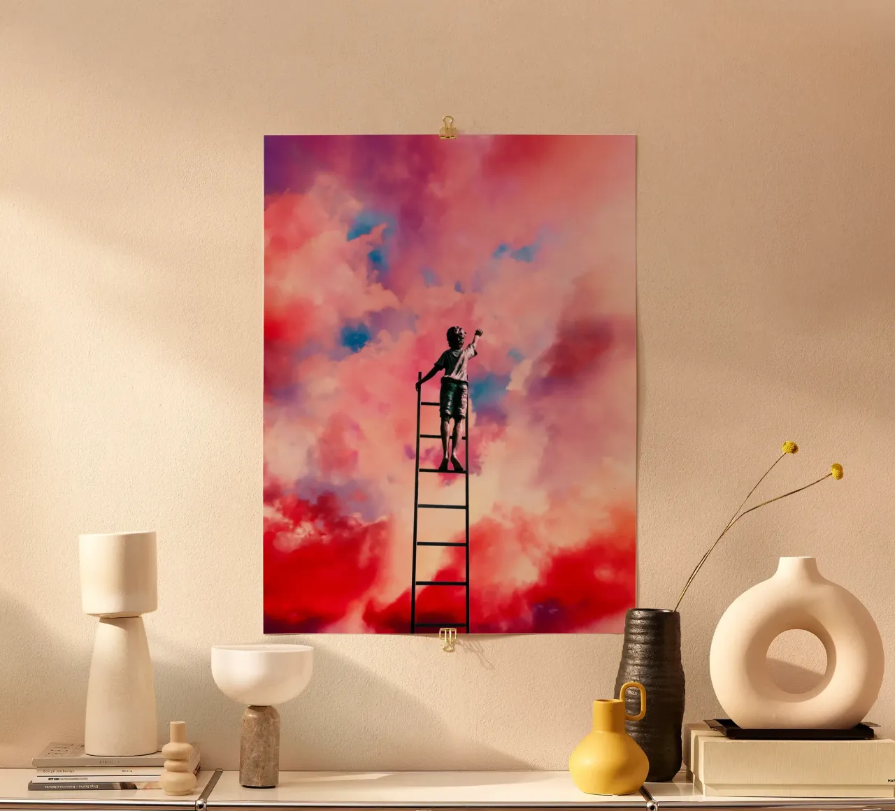 The Cloud Painter poster by Taudalpoi