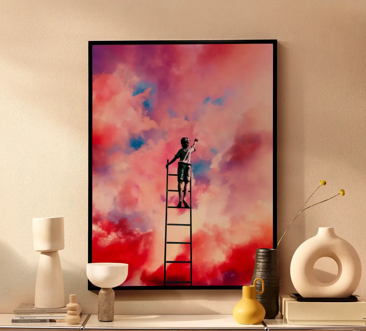 The Cloud Painter poster by Taudalpoi