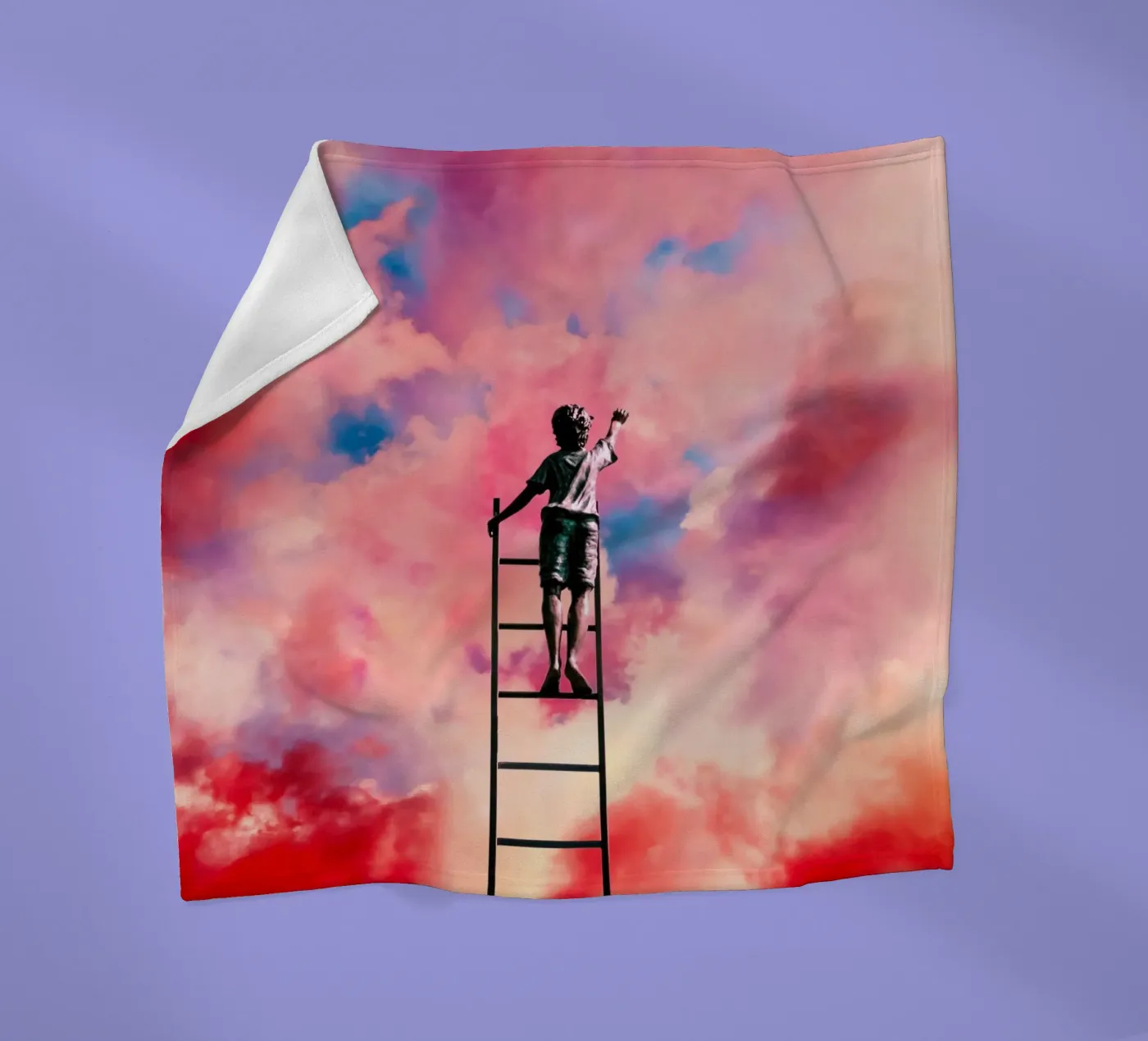 Der Wolkenmaler Fleecedecke von Taudalpoi