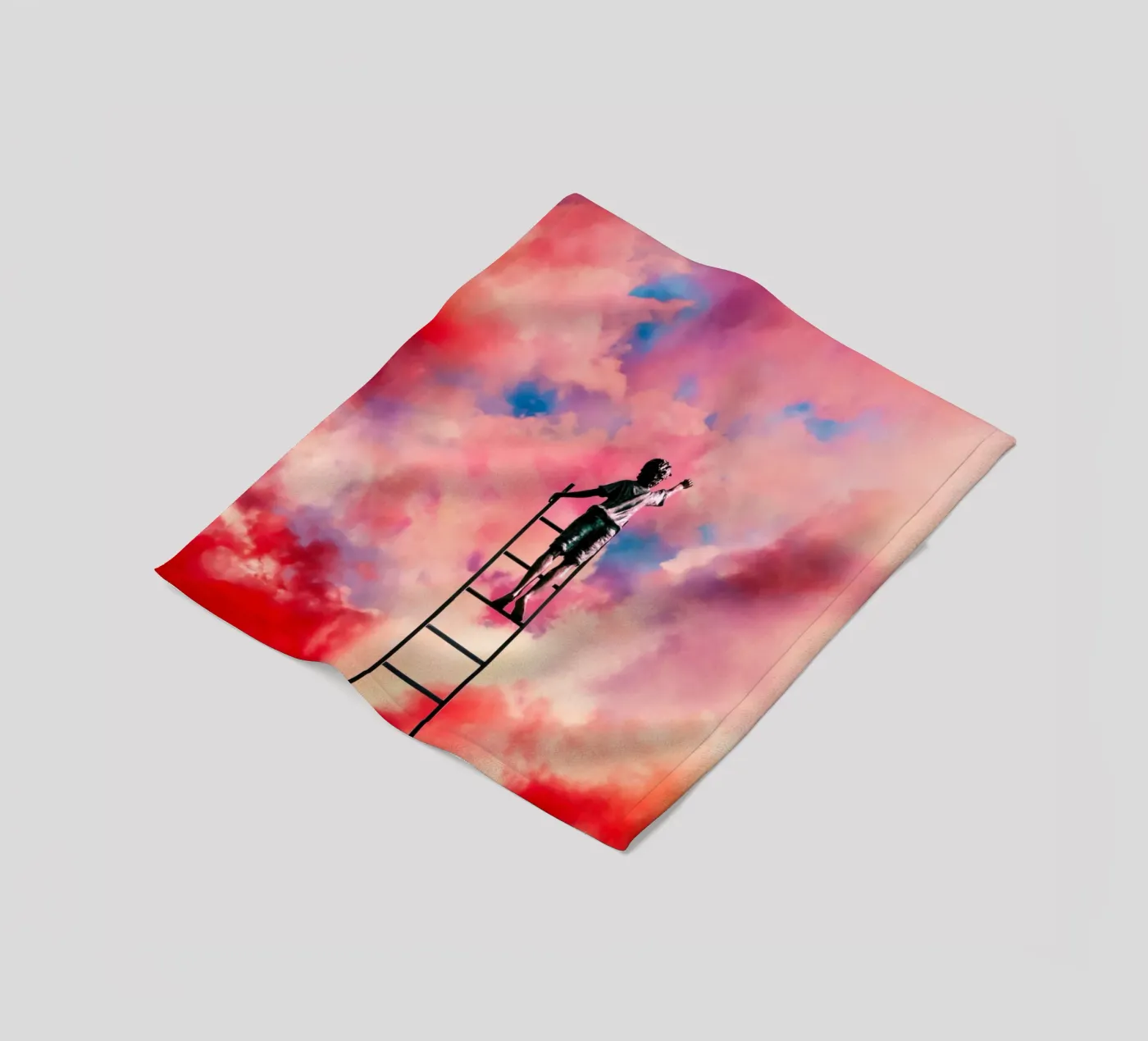 Der Wolkenmaler Fleecedecke von Taudalpoi