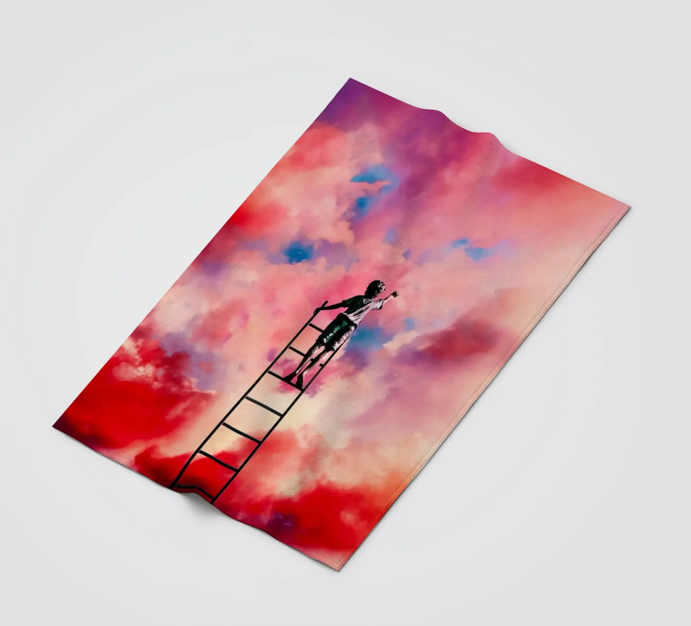 Der Wolkenmaler Fleecedecke von Taudalpoi