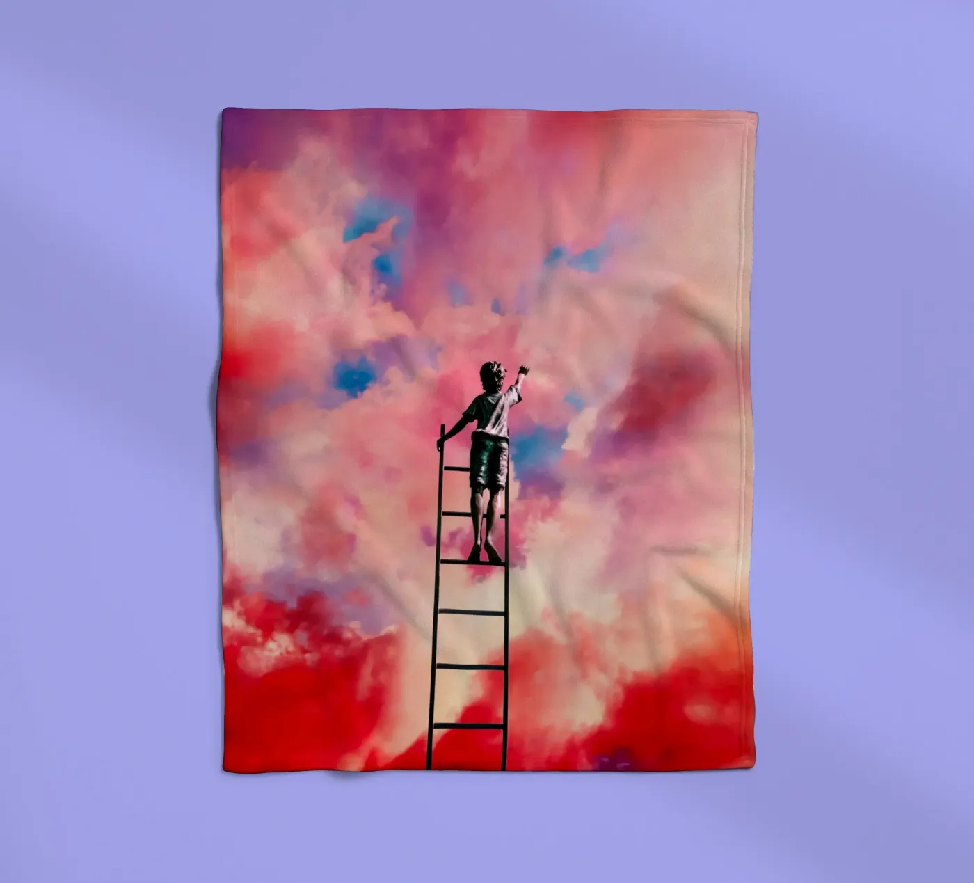 Der Wolkenmaler Fleecedecke von Taudalpoi