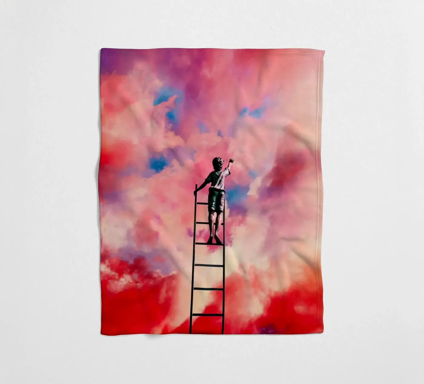 Der Wolkenmaler Fleecedecke von Taudalpoi