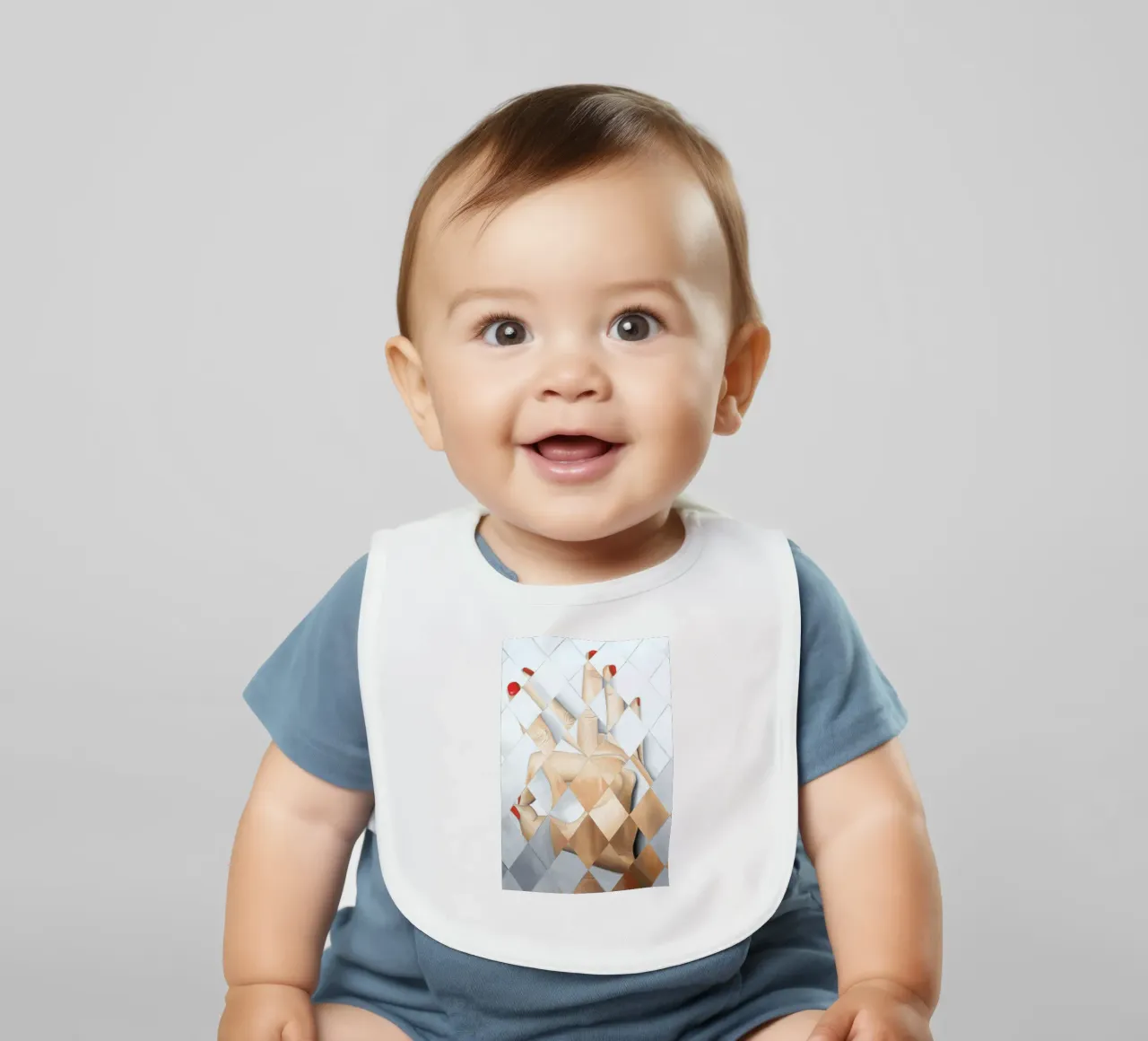 Hand bavoir de Allison Chaplin