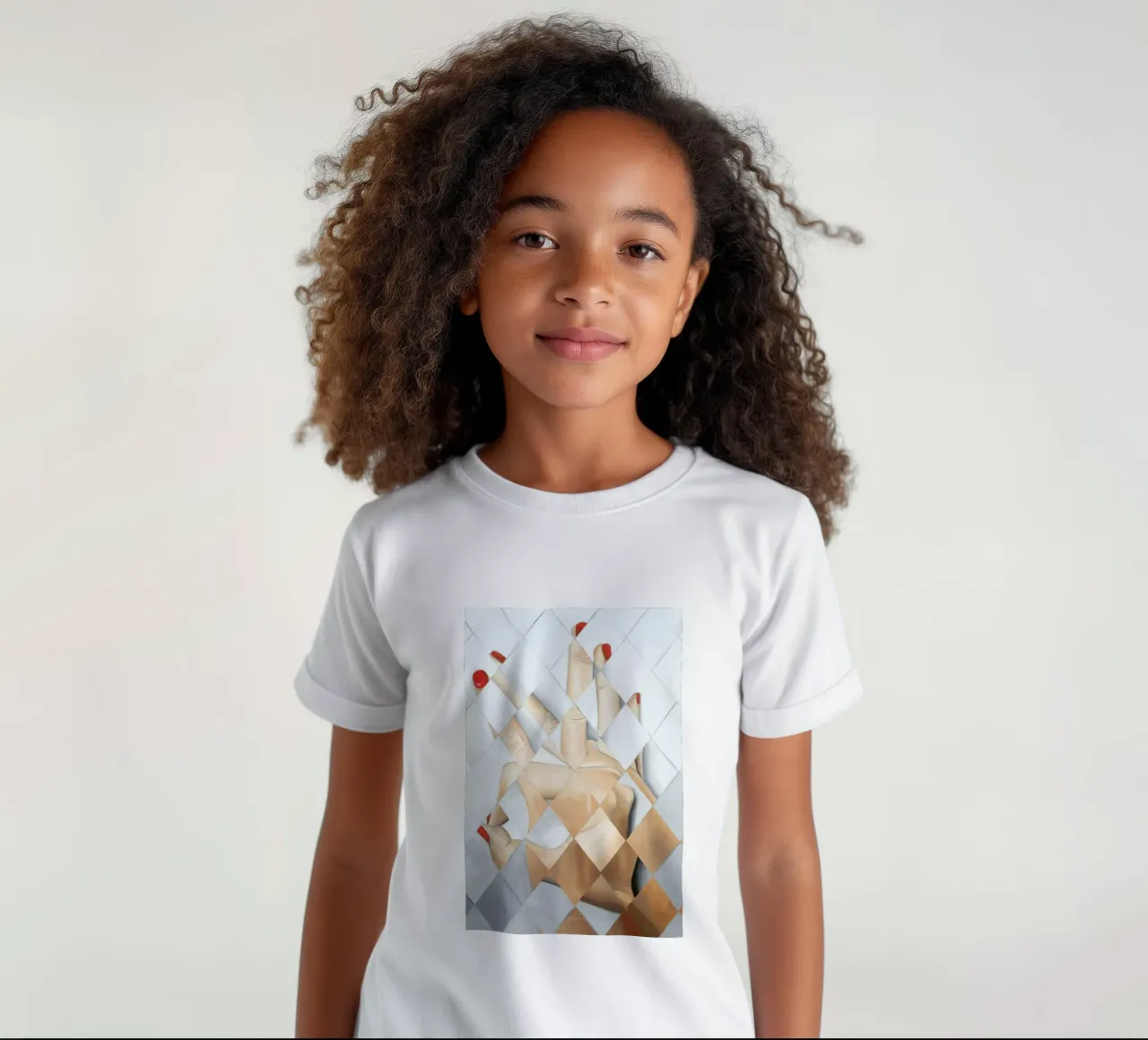 Hand t-shirt bambini da Allison Chaplin