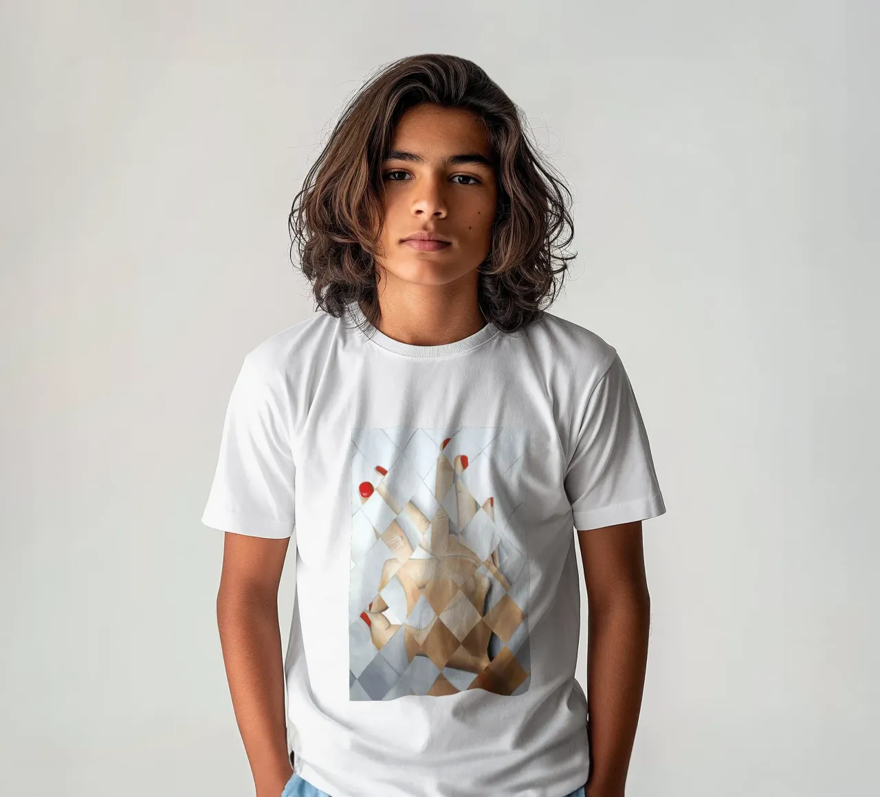 Hand t-shirt bambini da Allison Chaplin