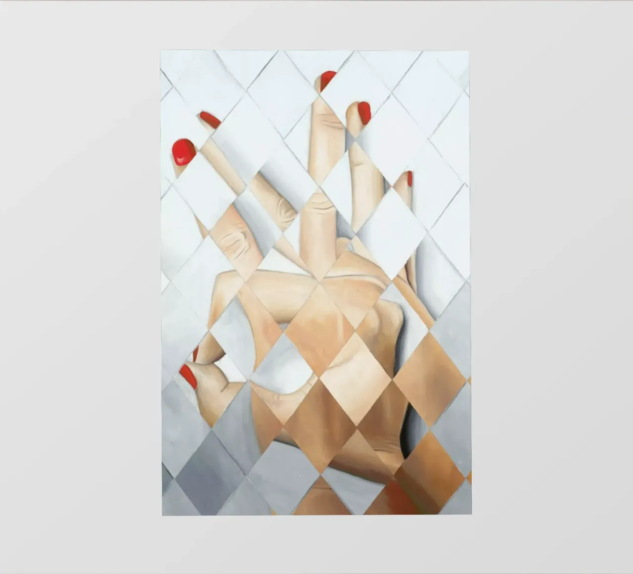 Hand pellicola backlit da Allison Chaplin