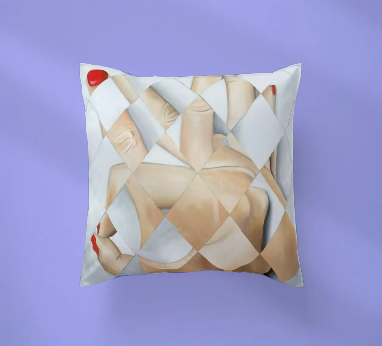 Hand cuscino da Allison Chaplin