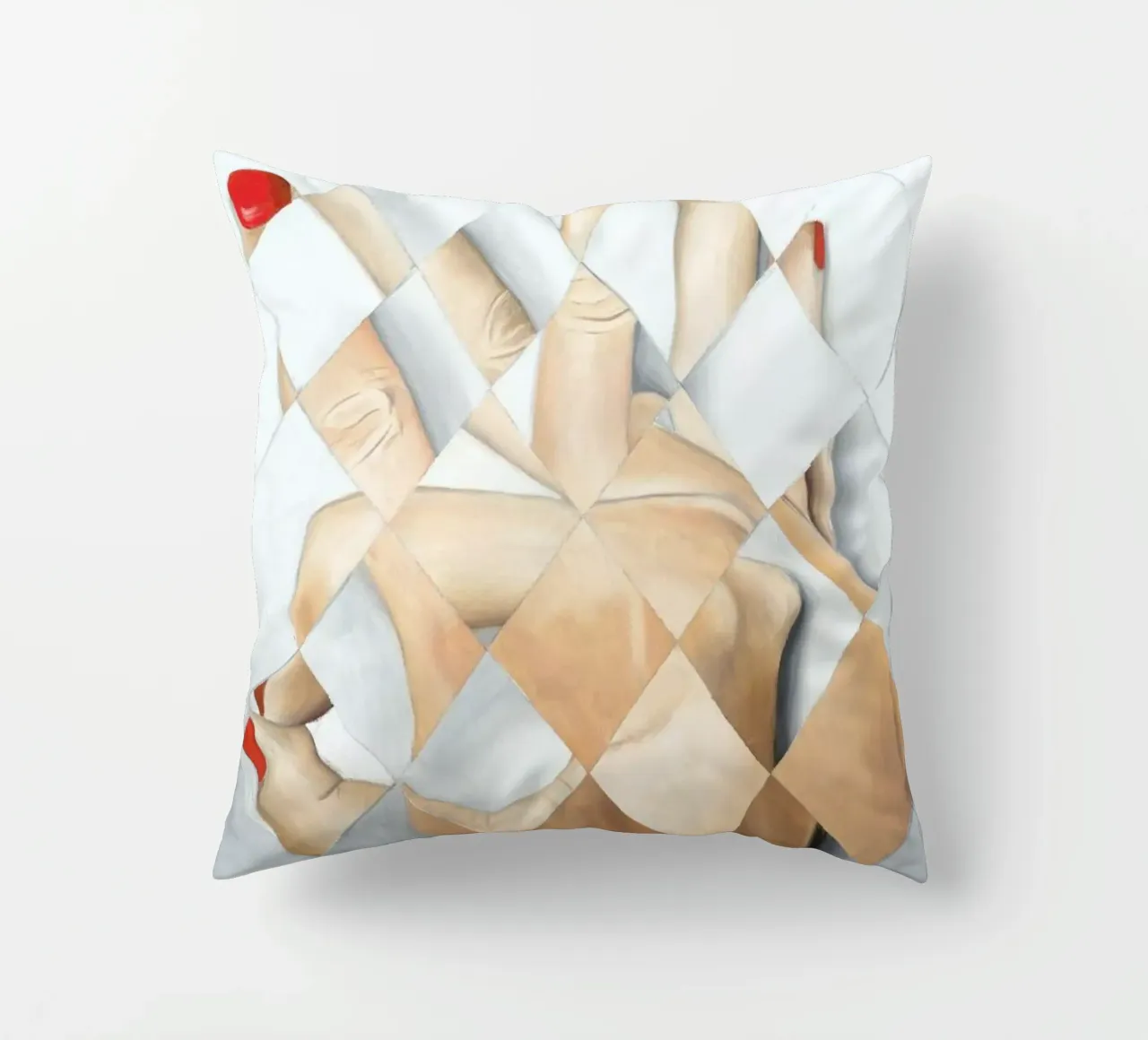 Hand cuscino da Allison Chaplin