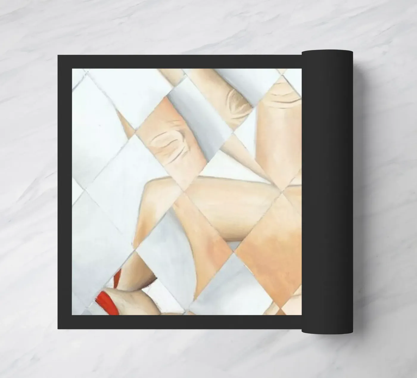 Hand Fußmatte von Allison Chaplin