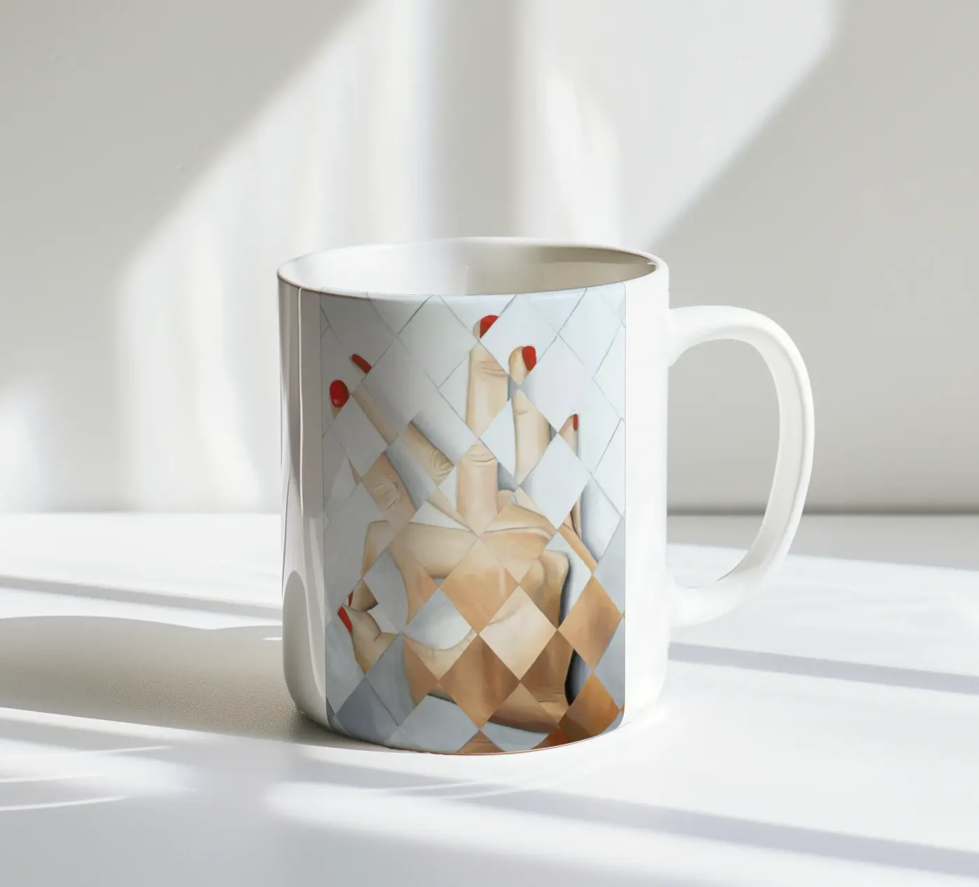 Hand mug en céramique de Allison Chaplin