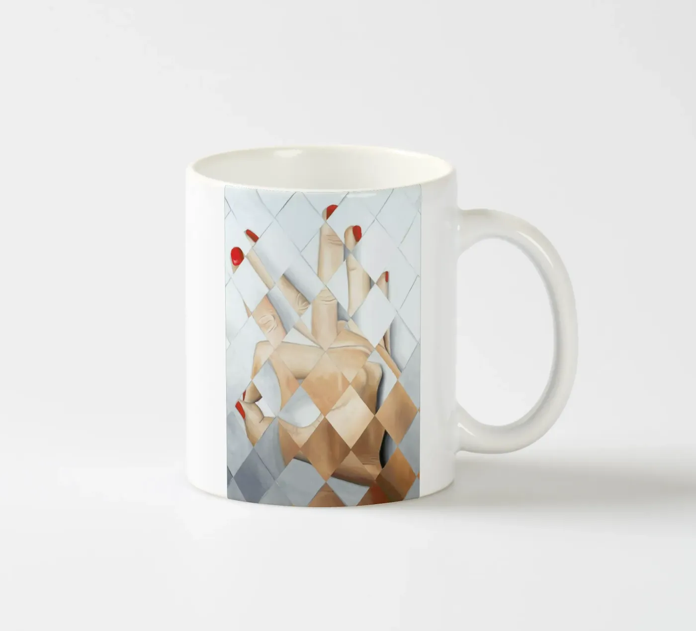Hand mug en céramique de Allison Chaplin