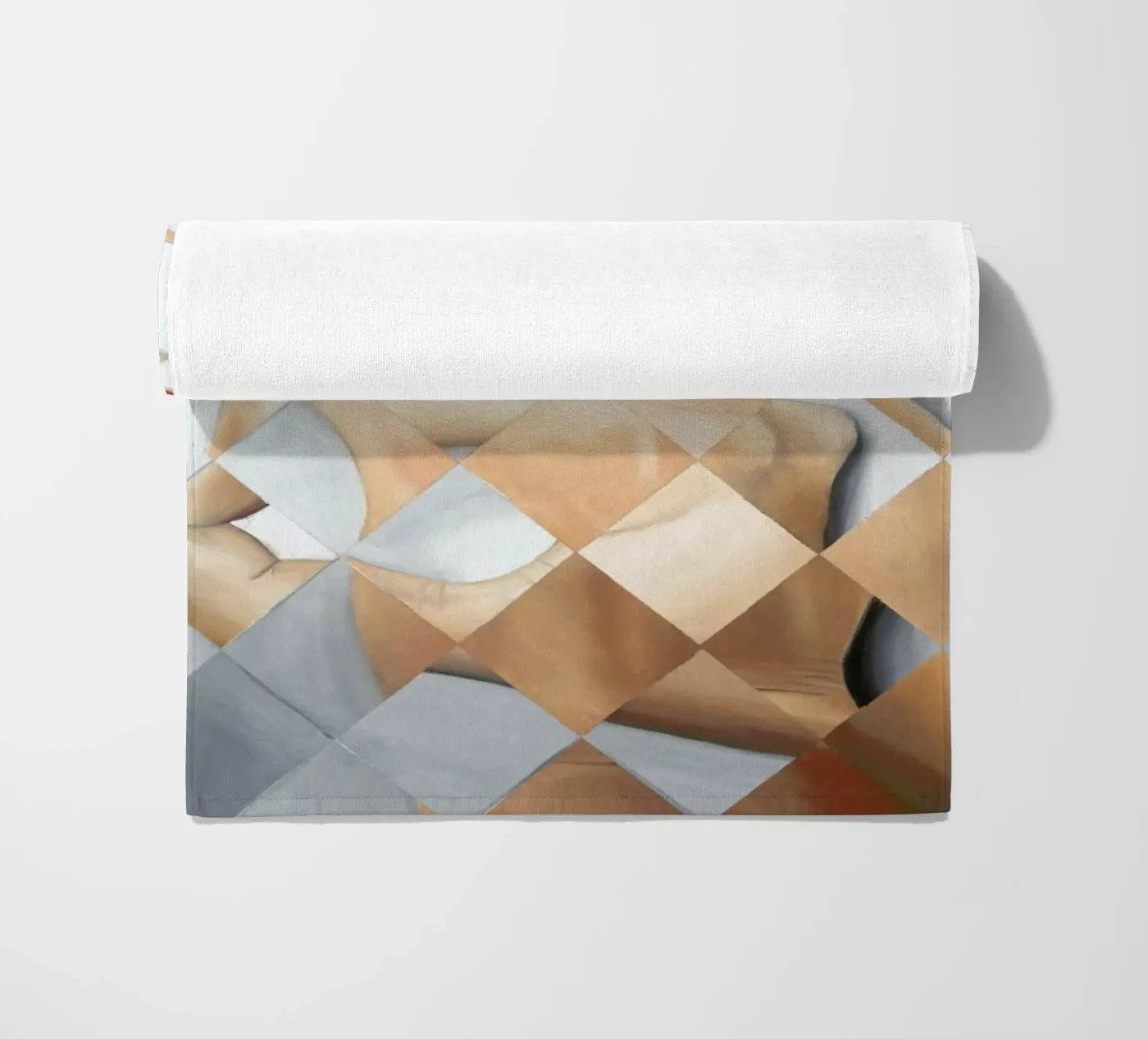 Hand beach towel by Allison Chaplin