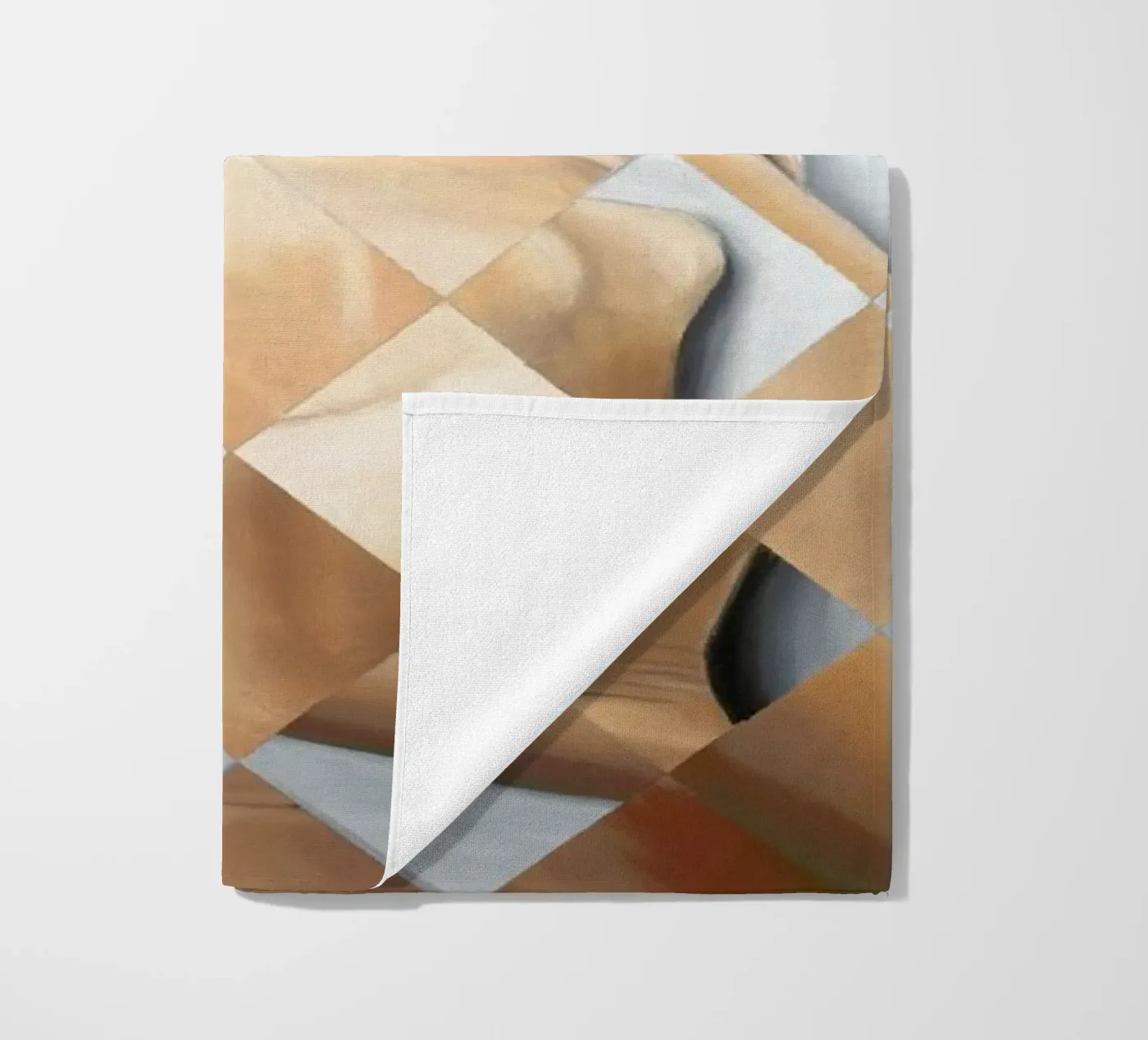 Hand beach towel by Allison Chaplin