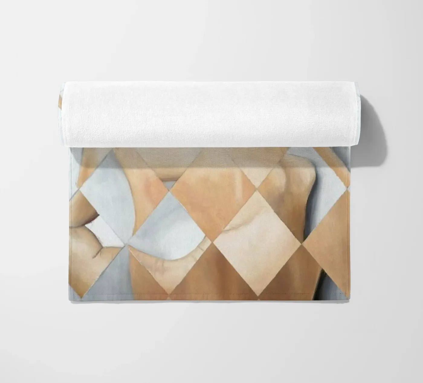 Hand beach towel by Allison Chaplin