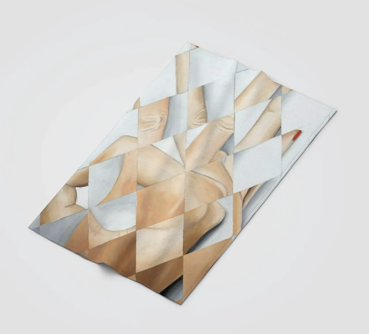 Hand Fleecedecke von Allison Chaplin