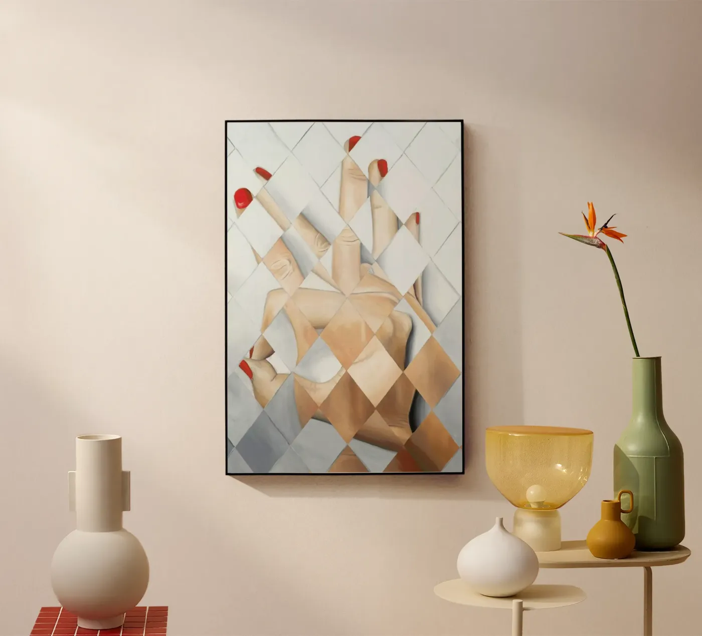 Hand plexiglass da Allison Chaplin