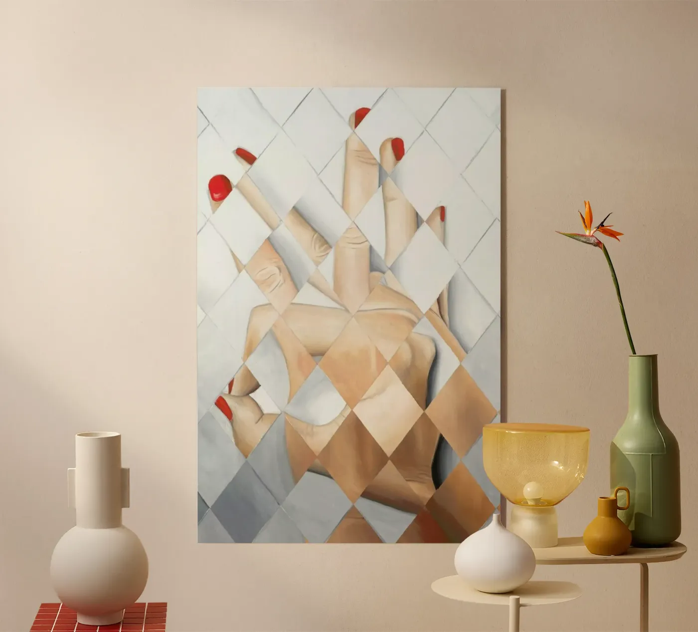 Hand plexiglass da Allison Chaplin