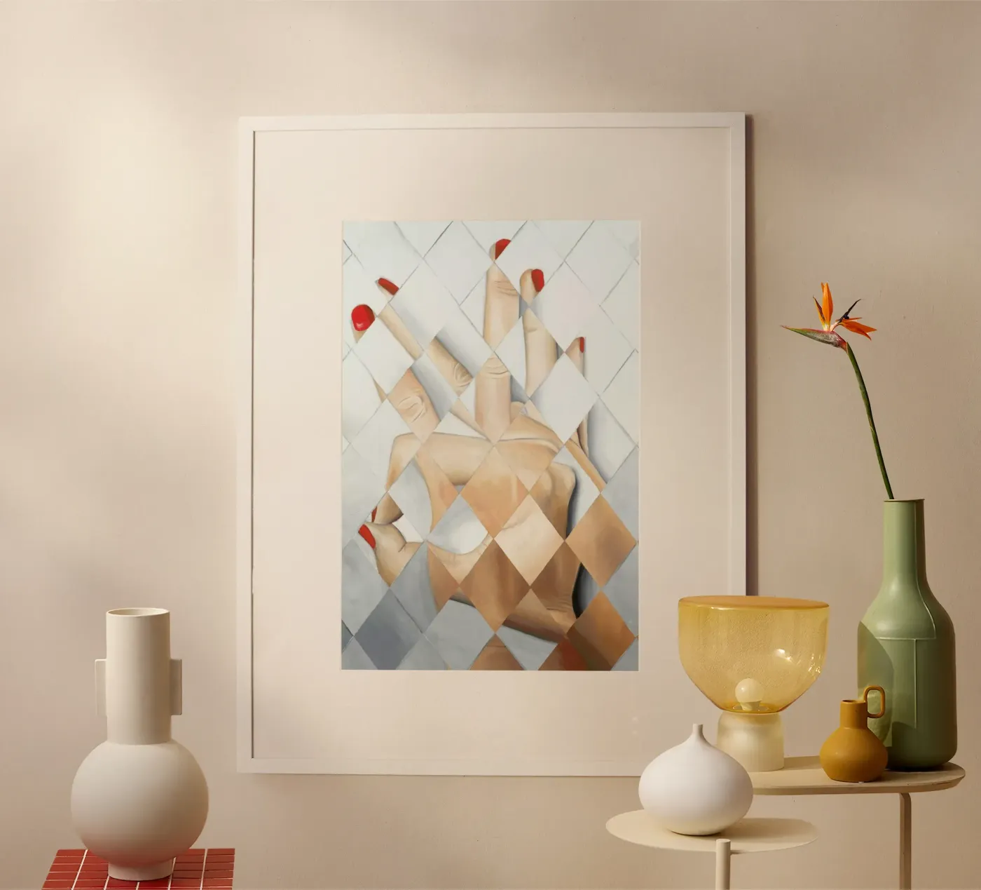 Hand poster by Allison Chaplin