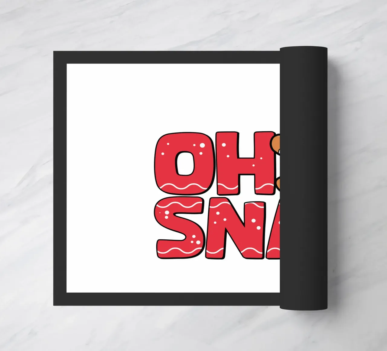 OH SNAP doormat by edsonramosart