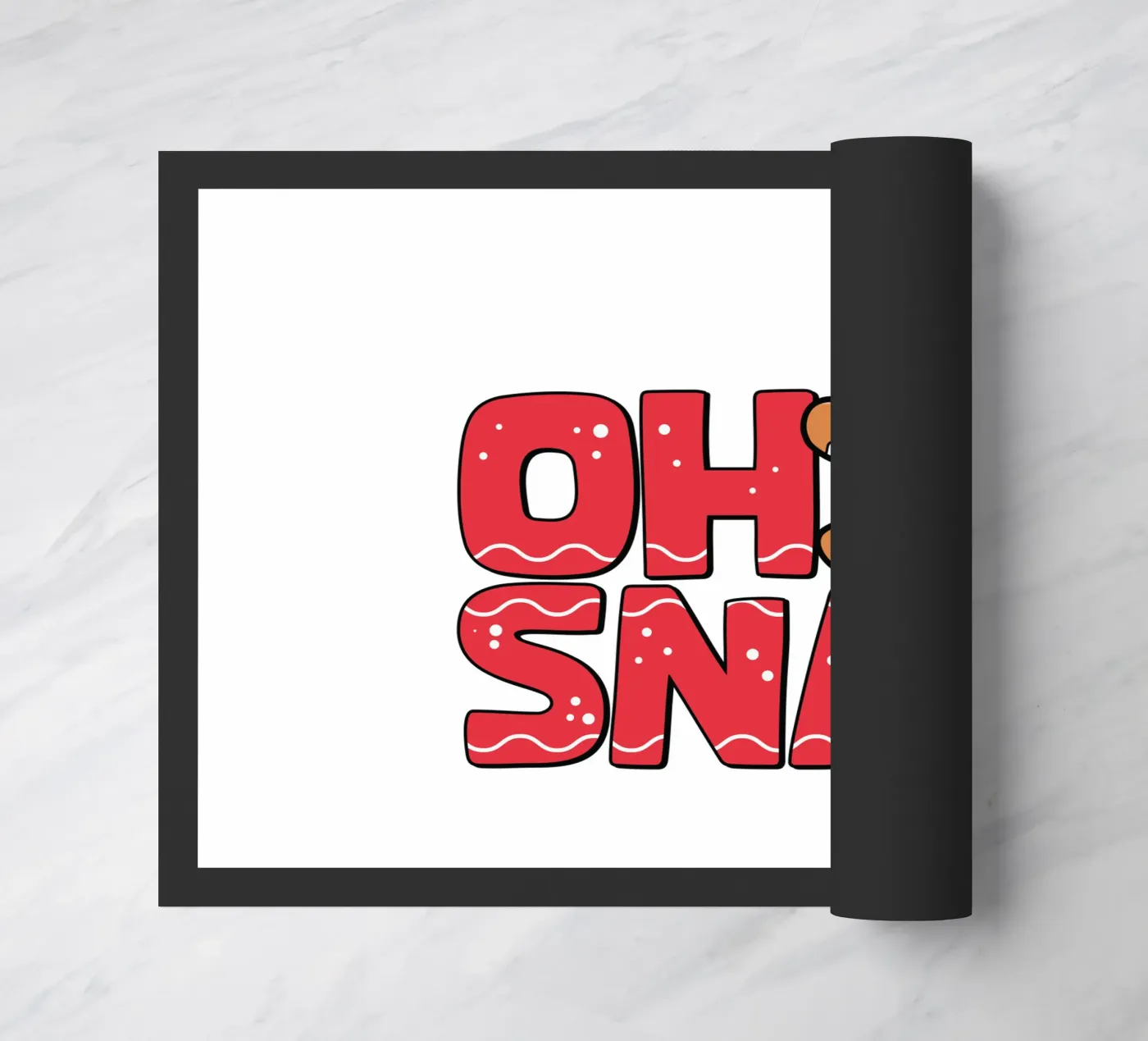 OH SNAP doormat by edsonramosart