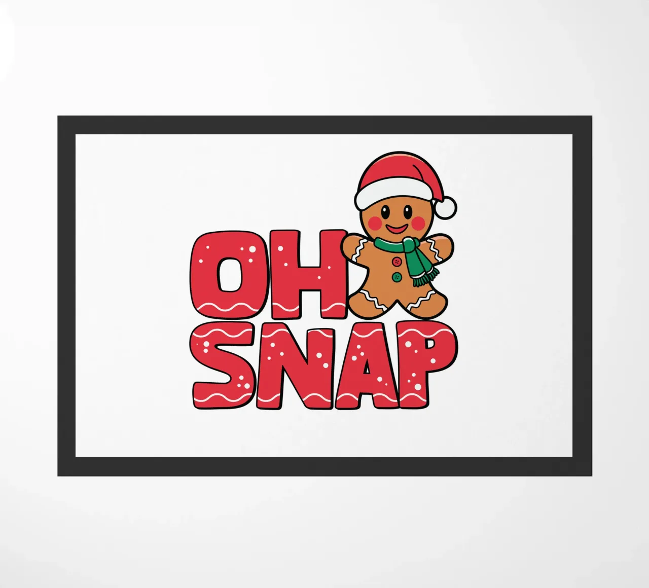 OH SNAP doormat by edsonramosart