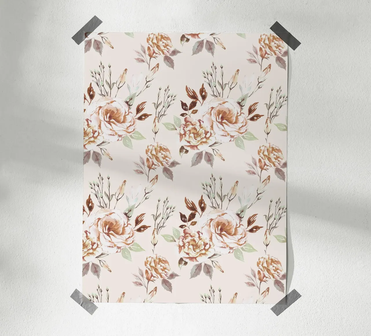 The Calm - Beige carta hahnemühle da anisillustration