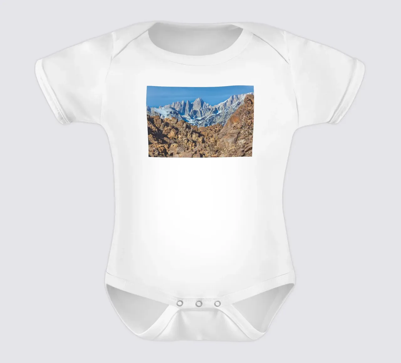 Sierra Nevada body neonato maniche corte da Dave Hare Photography