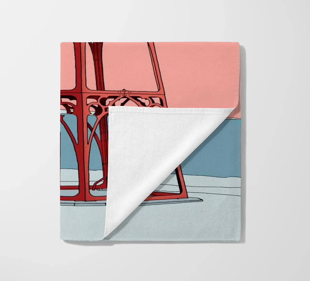 Red lighthouse telo mare da Face & Content