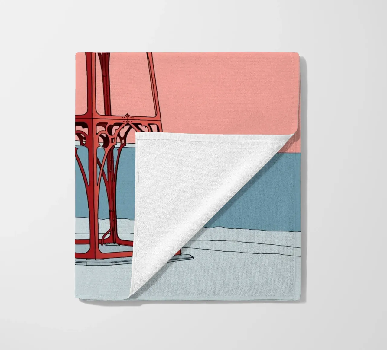 Red lighthouse telo mare da Face & Content