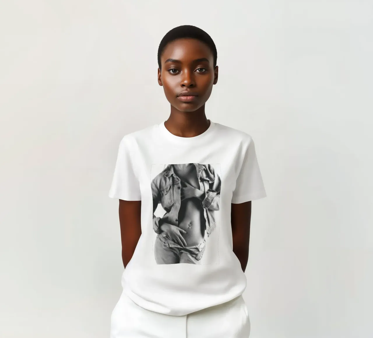 Habillé en Denim Mono t-shirt de Dave Hare Photography