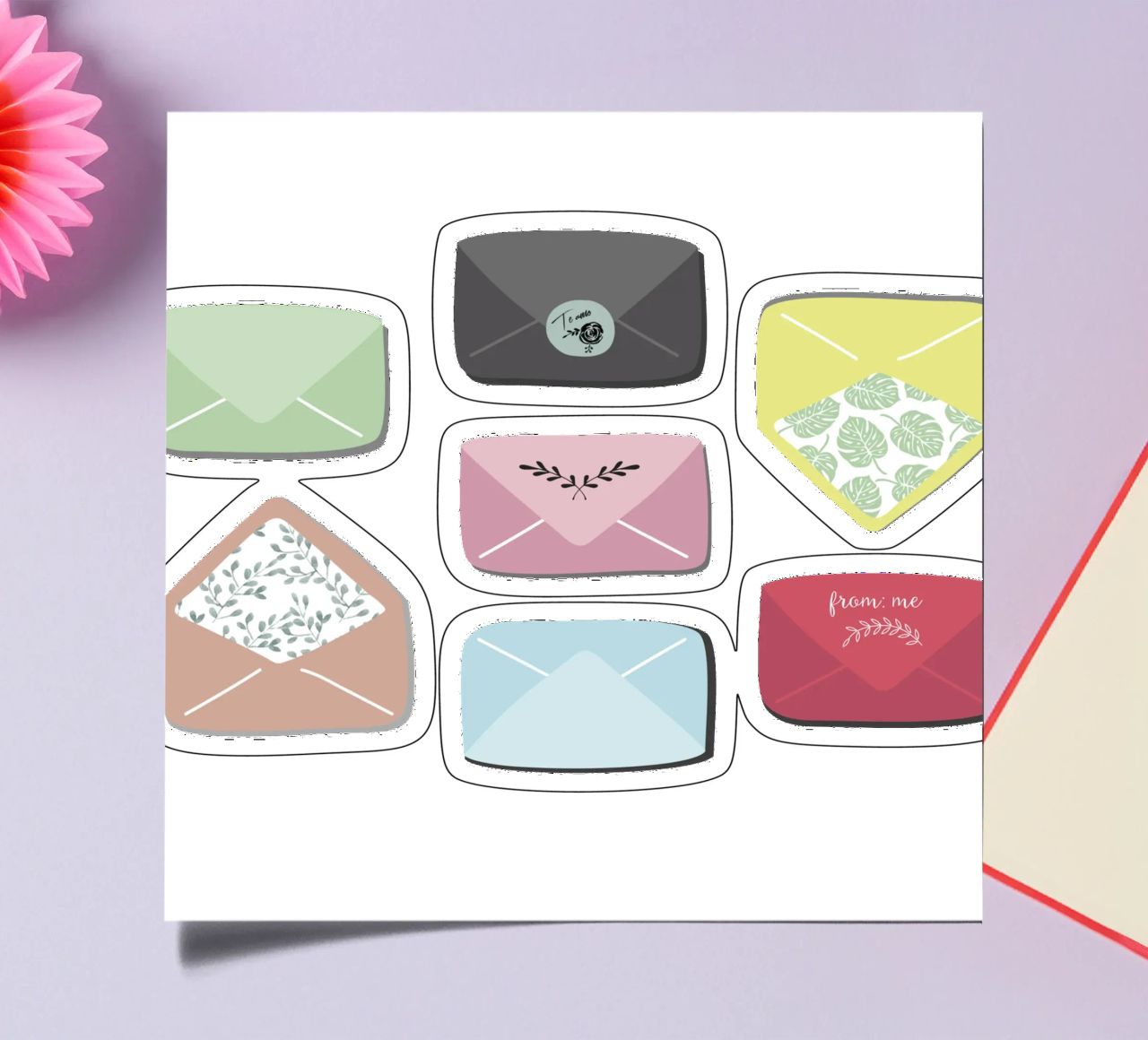 Love Letters sticker sheet by anisillustration