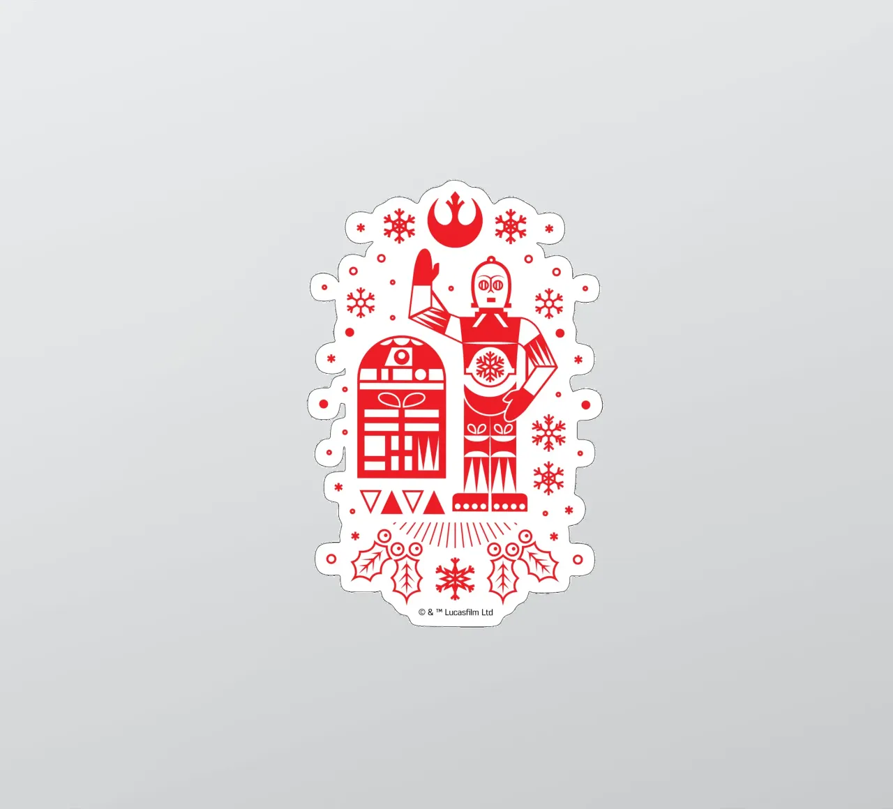 R2 D2 AND C 3PO adesivo da Star Wars - Sticker Shop