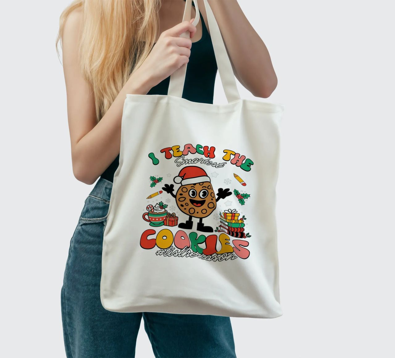 I teach the smartest cookies #tistheseason borsa in juta da edsonramosart