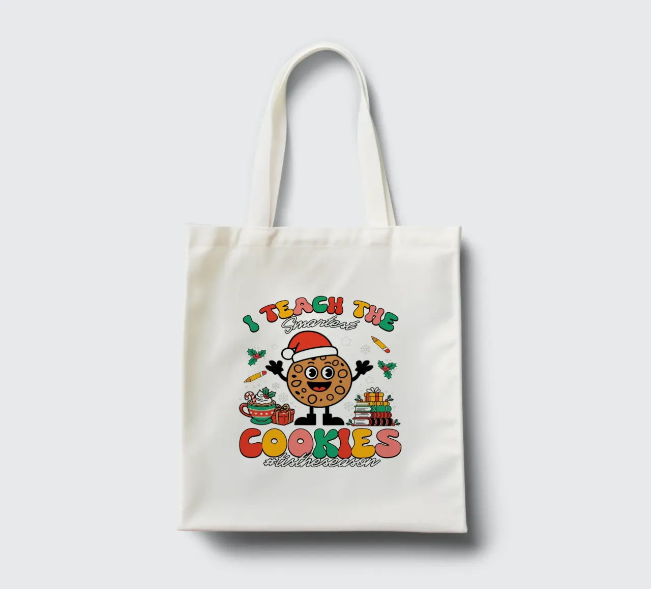 I teach the smartest cookies #tistheseason borsa in juta da edsonramosart