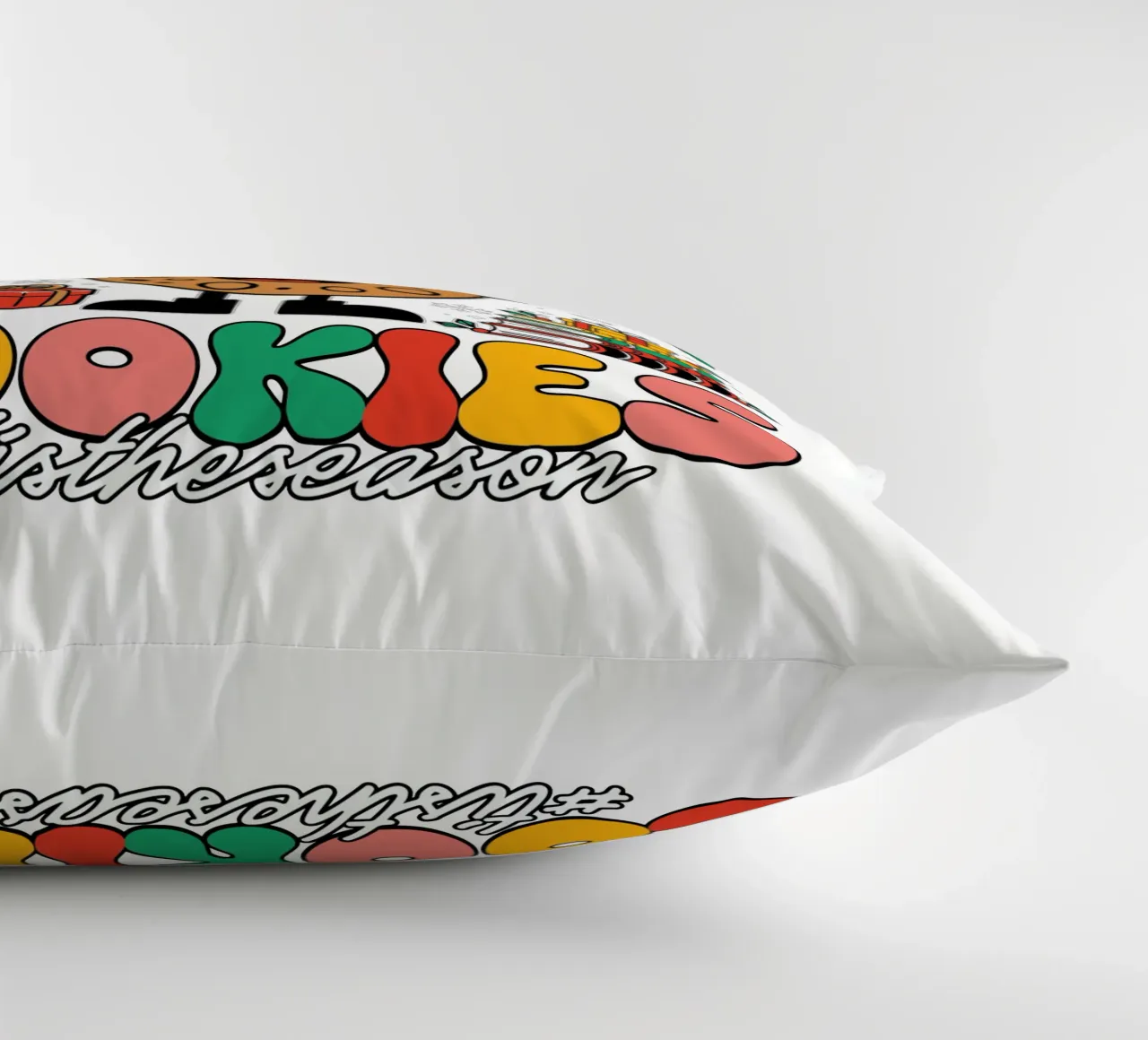 I teach the smartest cookies #tistheseason coussin de edsonramosart