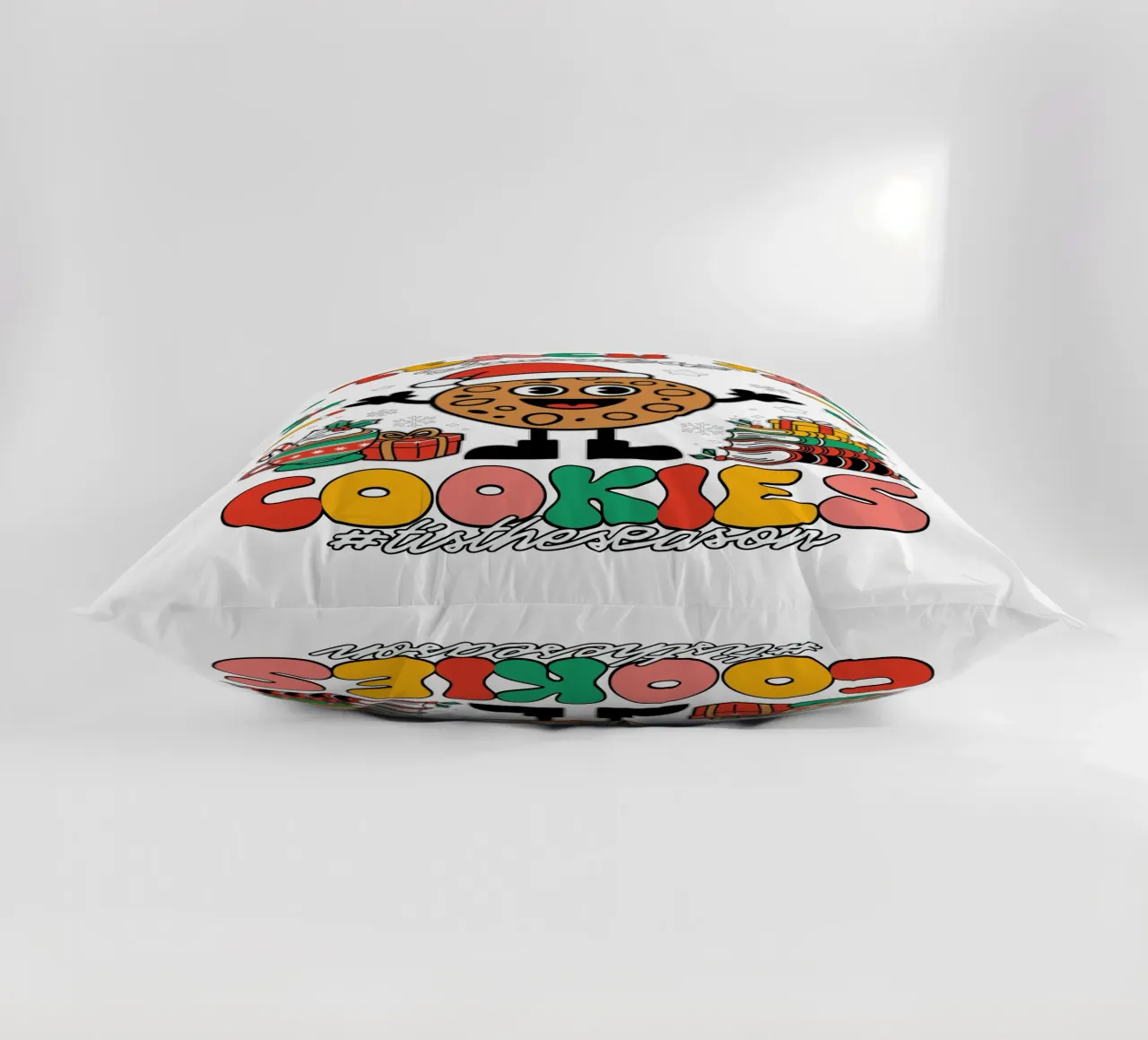 I teach the smartest cookies #tistheseason coussin de edsonramosart