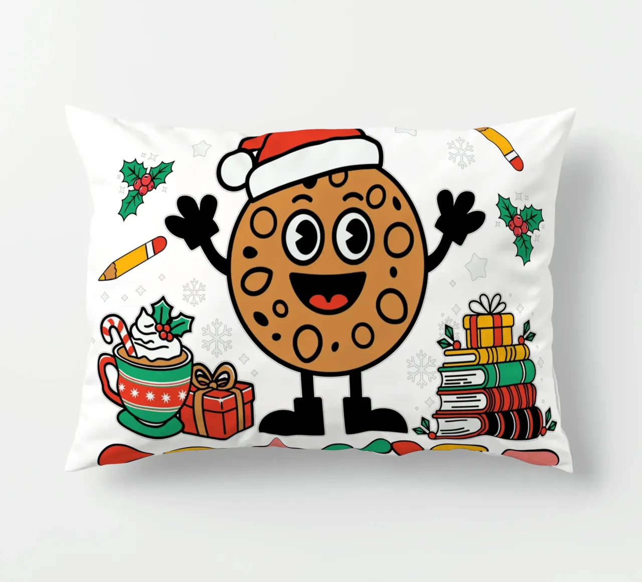 I teach the smartest cookies #tistheseason coussin de edsonramosart