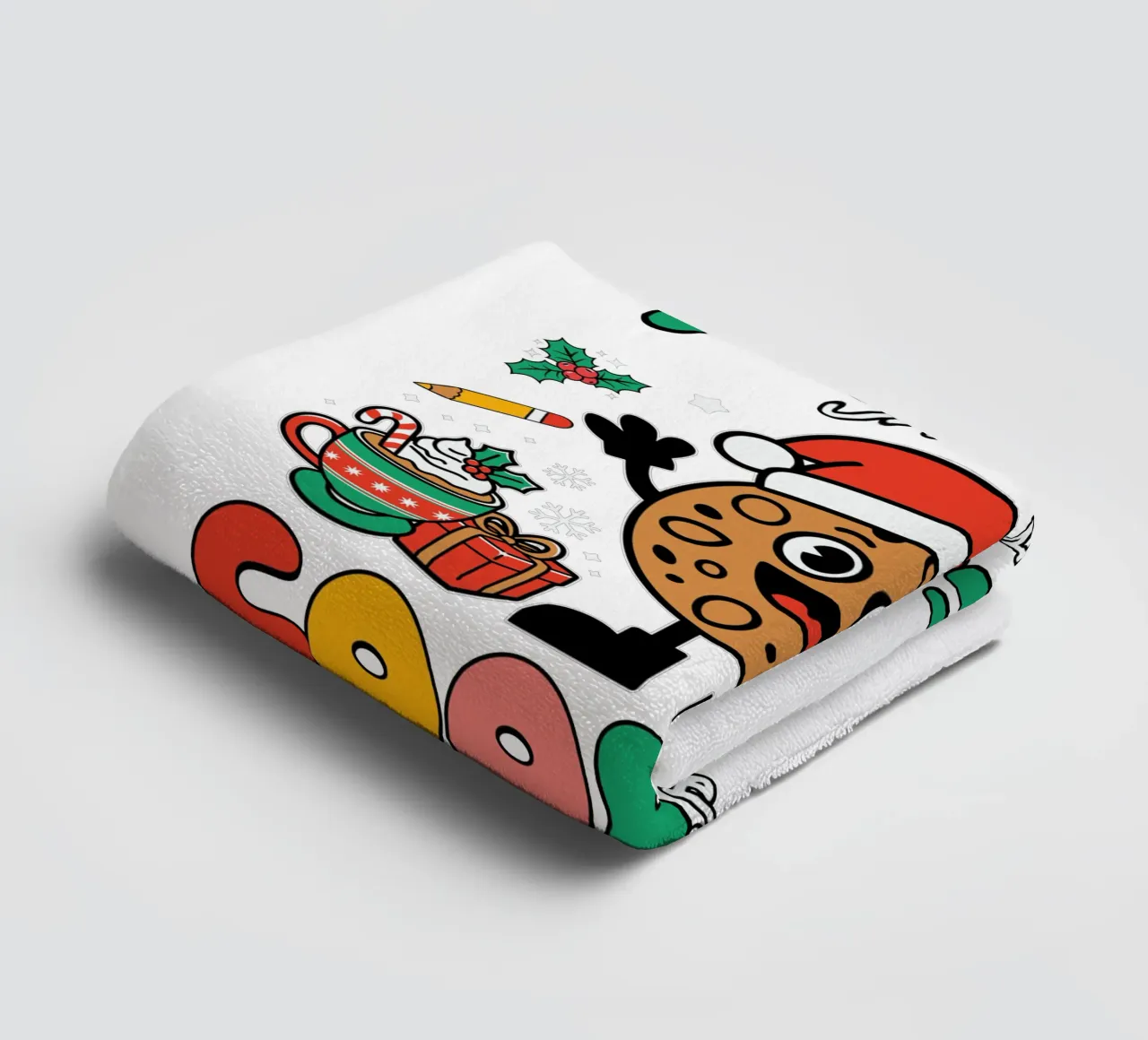 I teach the smartest cookies #tistheseason Handtuch von edsonramosart